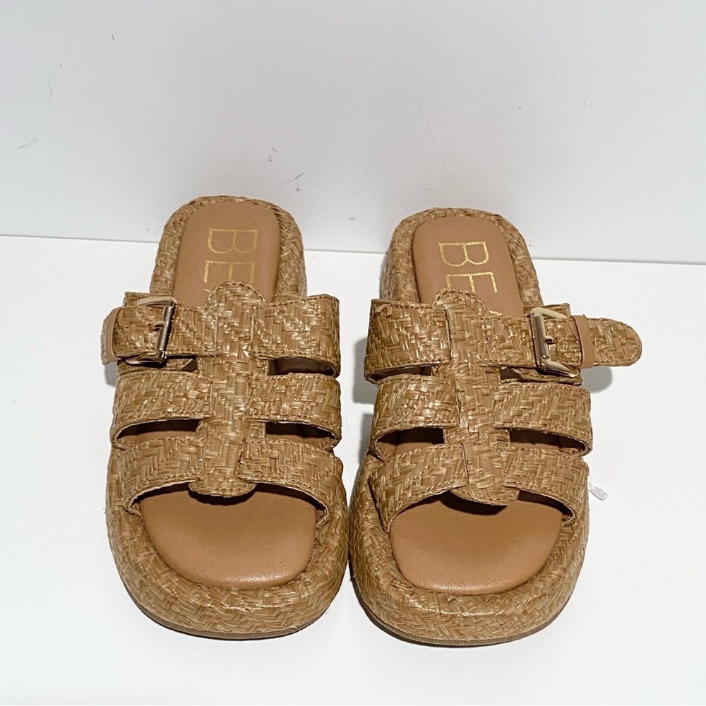 BEACH by Matisse Ciao Fisherman Sandal Women's Tan Slide‎ Sandals - Picture 3 of 8